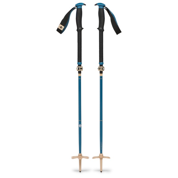 Black Diamond - Traverse Compactor Ski Poles - Skitourenstöcke Gr 125 cm;135 cm blau von Black Diamond