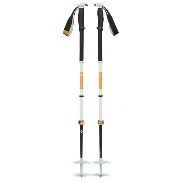 Black Diamond - Traverse Pro Ski Poles - Skitourenstöcke Gr 140 cm grün von Black Diamond