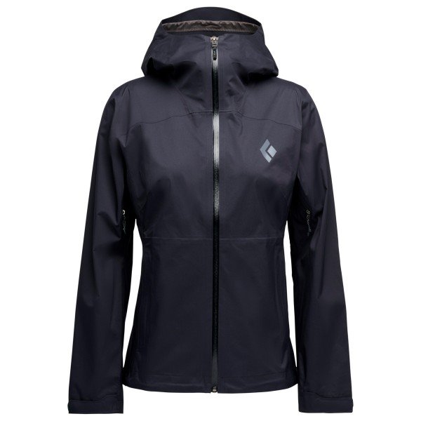 Black Diamond - Women's Fineline Stretch Shell - Regenjacke Gr L blau von Black Diamond