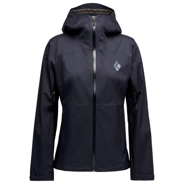 Black Diamond - Women's Fineline Stretch Shell - Regenjacke Gr M blau von Black Diamond