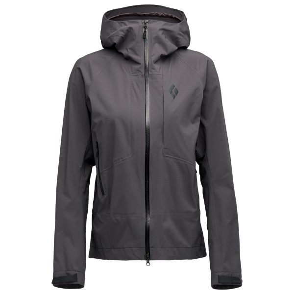 Black Diamond - Women's Highline Stretch Shell - Regenjacke Gr XS grau von Black Diamond