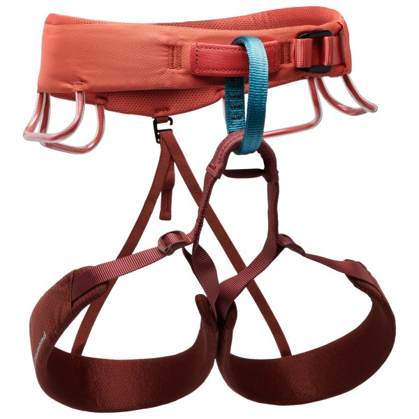 Black Diamond - Women's Momentum Harness - Klettergurt Gr XS rot von Black Diamond