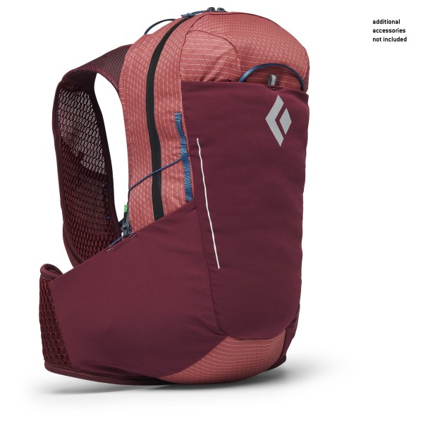 Black Diamond - Women's Pursuit 15 - Wanderrucksack Gr 15 l - L;15 l - S blau;rot von Black Diamond