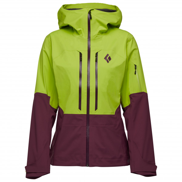 Black Diamond - Women's Recon LT Shell - Skijacke Gr L;M;S;XL;XS grau/oliv;rot/blau von Black Diamond