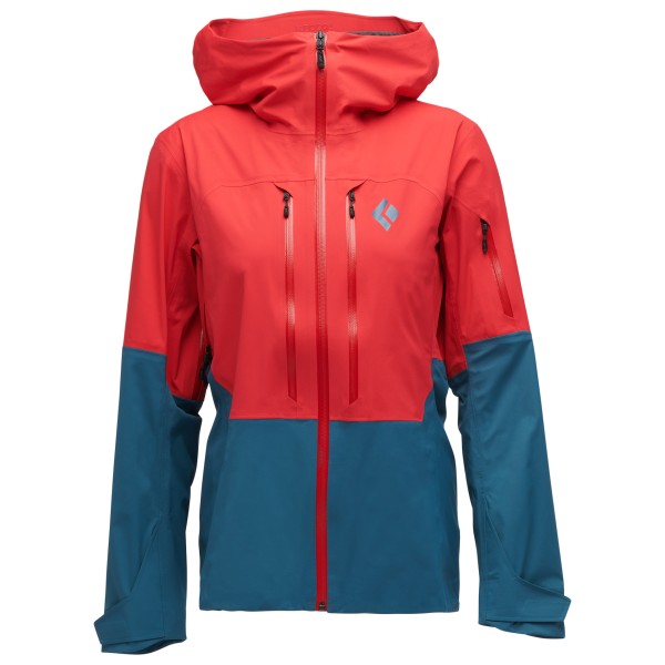 Black Diamond - Women's Recon LT Shell - Skijacke Gr L rot/blau von Black Diamond