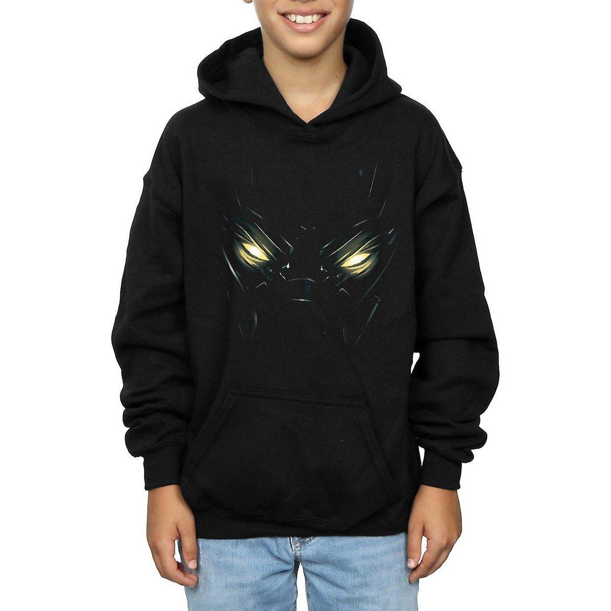 Black Panther - Kapuzenpullover, 116, Schwarz von Black Panther