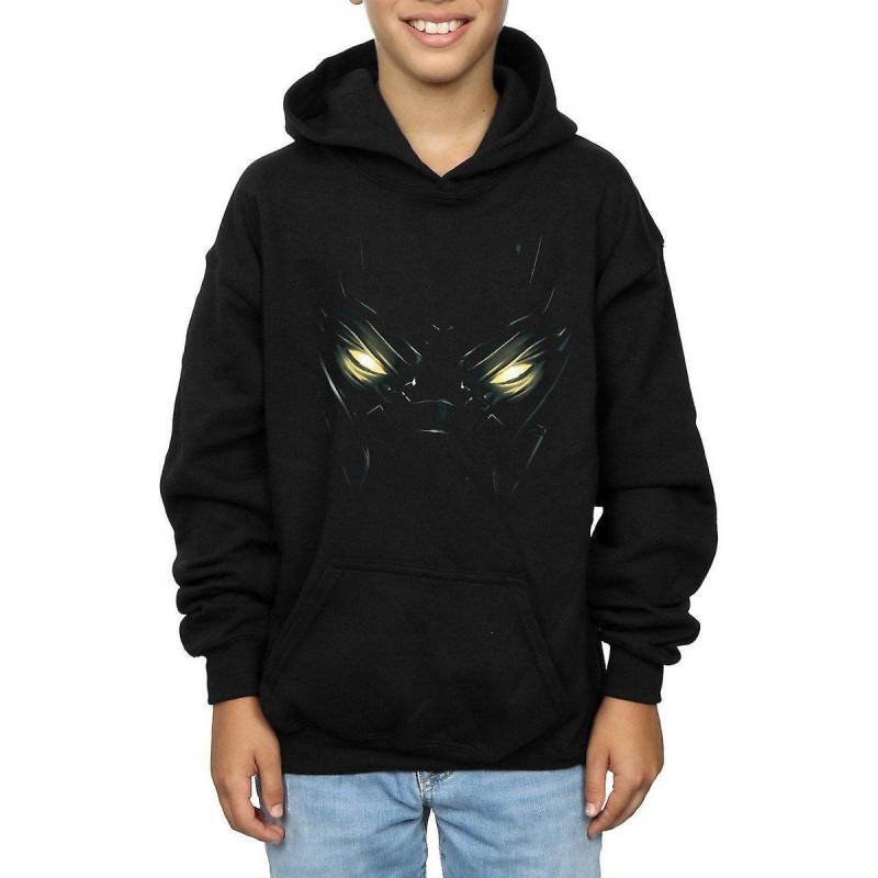 Kapuzenpullover Jungen Schwarz 128 von Black Panther