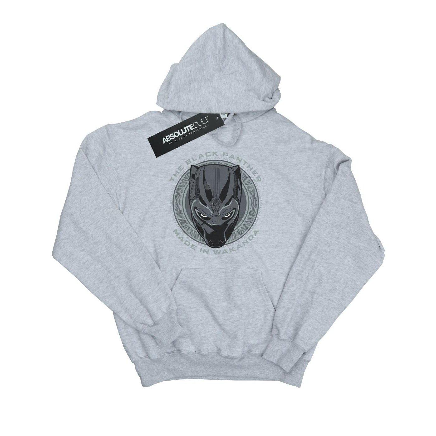 Black Panther - Made In Wakanda Kapuzenpullover, für Herren, Grau, Größe L von Black Panther