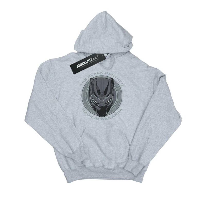 Made In Wakanda Kapuzenpullover Herren Grau L von Black Panther