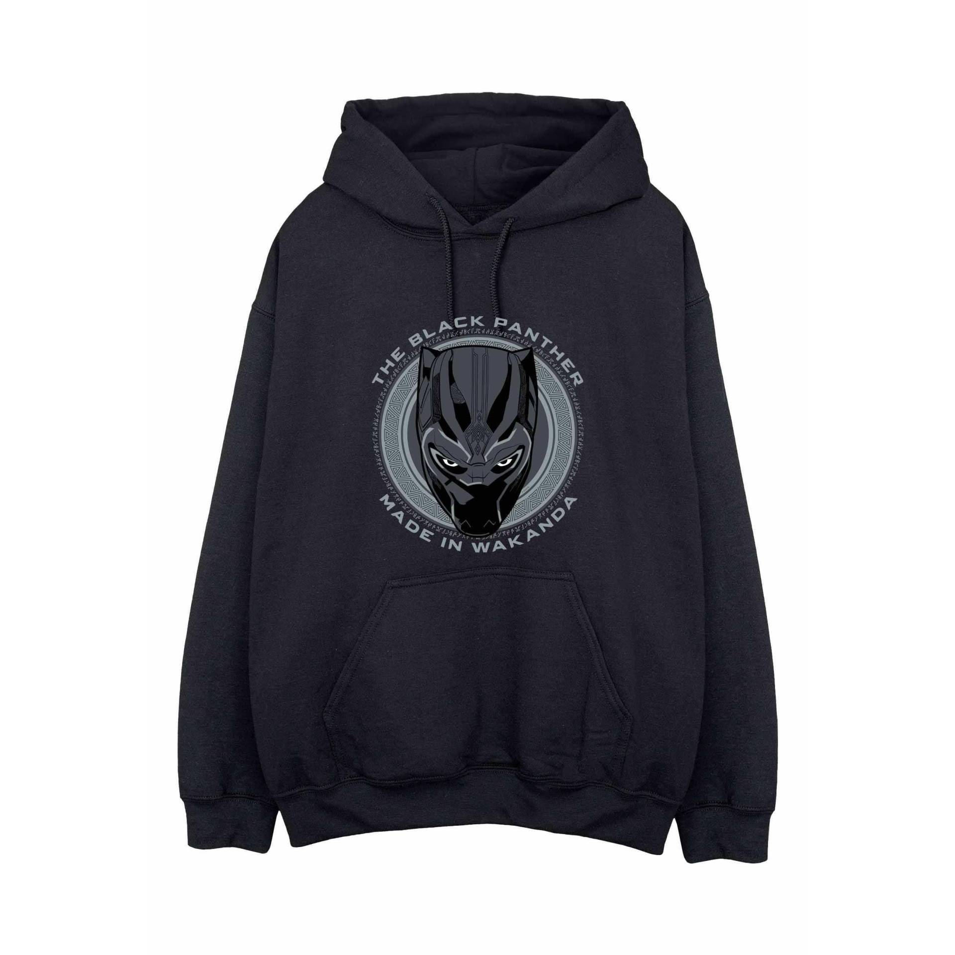 Black Panther - Made In Wakanda Kapuzenpullover, für Herren, Schwarz, Größe S von Black Panther