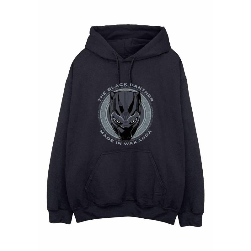 Made In Wakanda Kapuzenpullover Herren Schwarz S von Black Panther