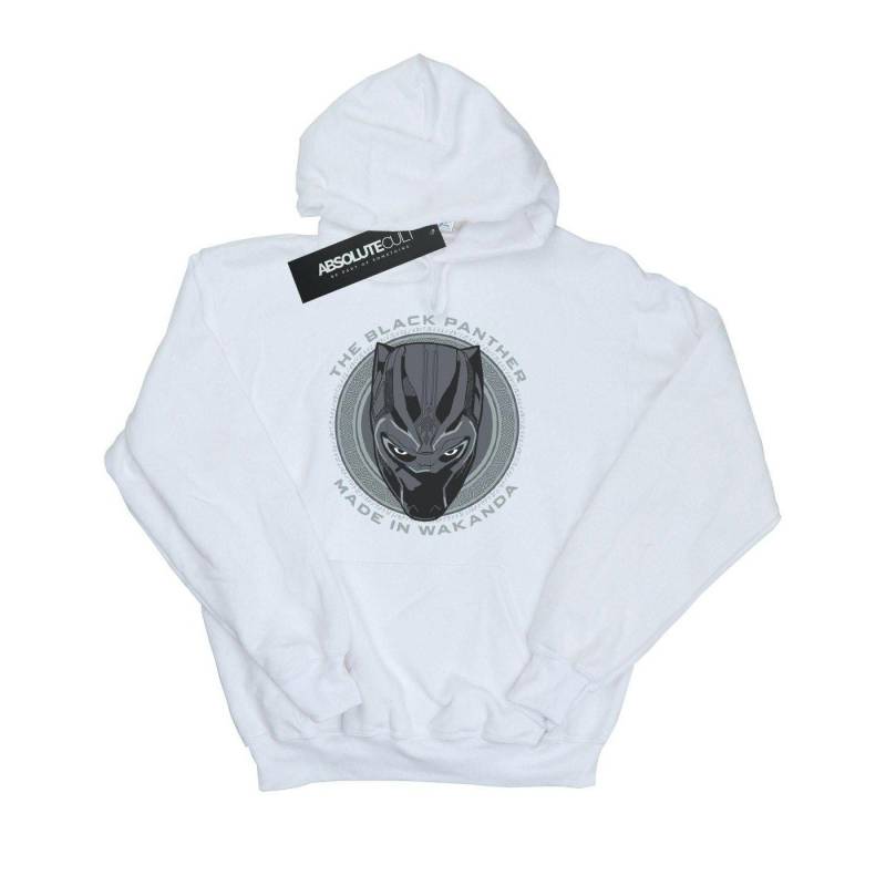 Made In Wakanda Kapuzenpullover Herren Weiss XXL von Black Panther