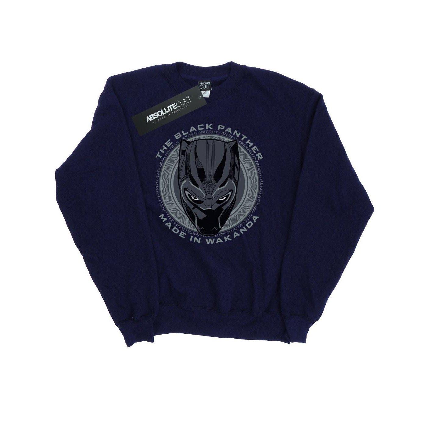 Black Panther - Made In Wakanda Sweatshirt, für Damen, Marine, Größe S von Black Panther