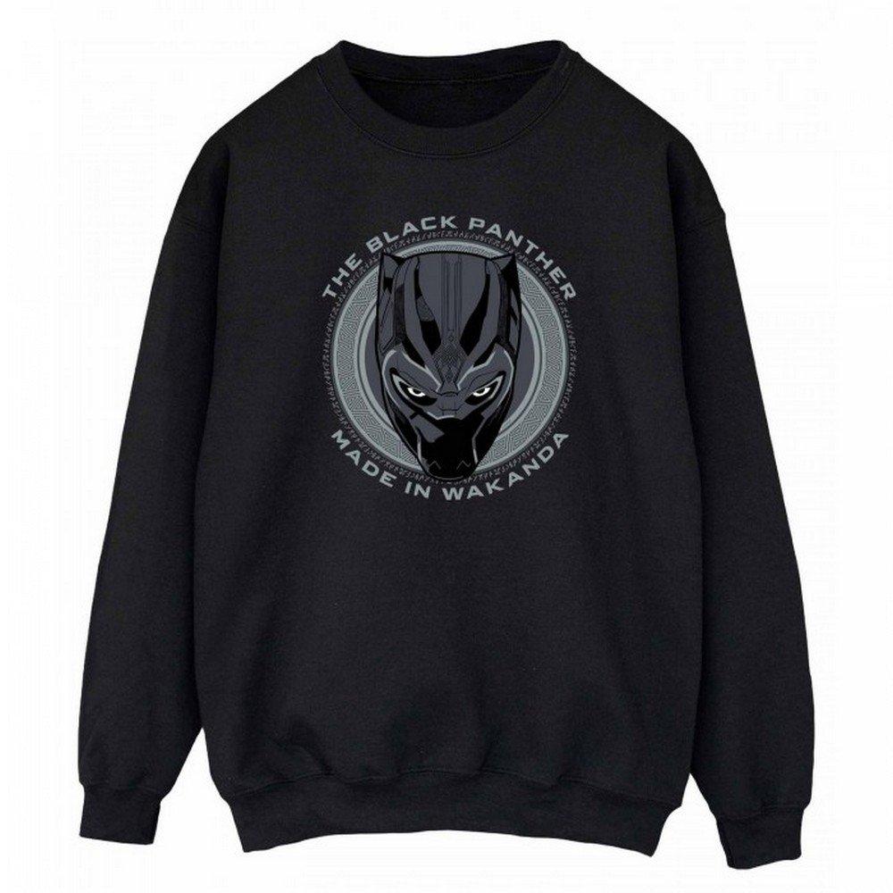 Black Panther - Made In Wakanda Sweatshirt, für Damen, Schwarz, Größe S von Black Panther