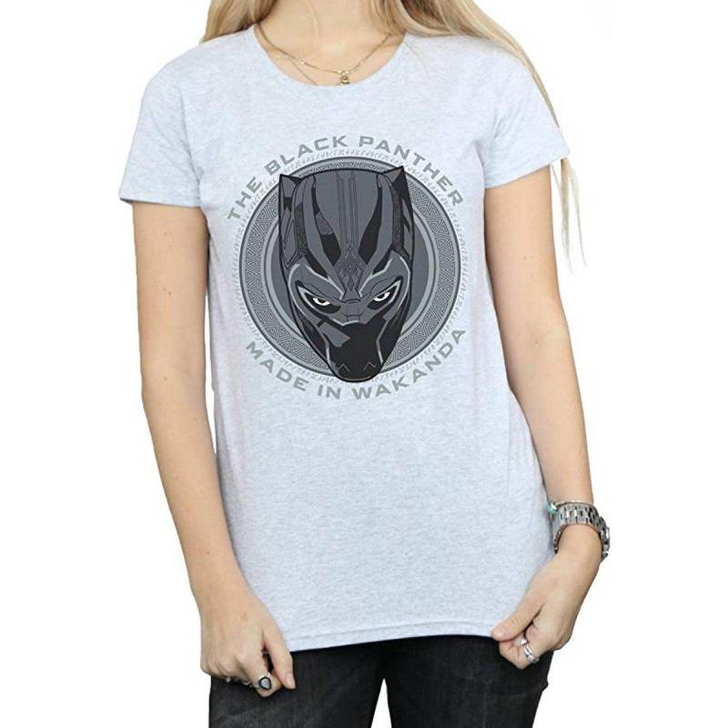 Made In Wakanda Tshirt Damen Grau L von Black Panther