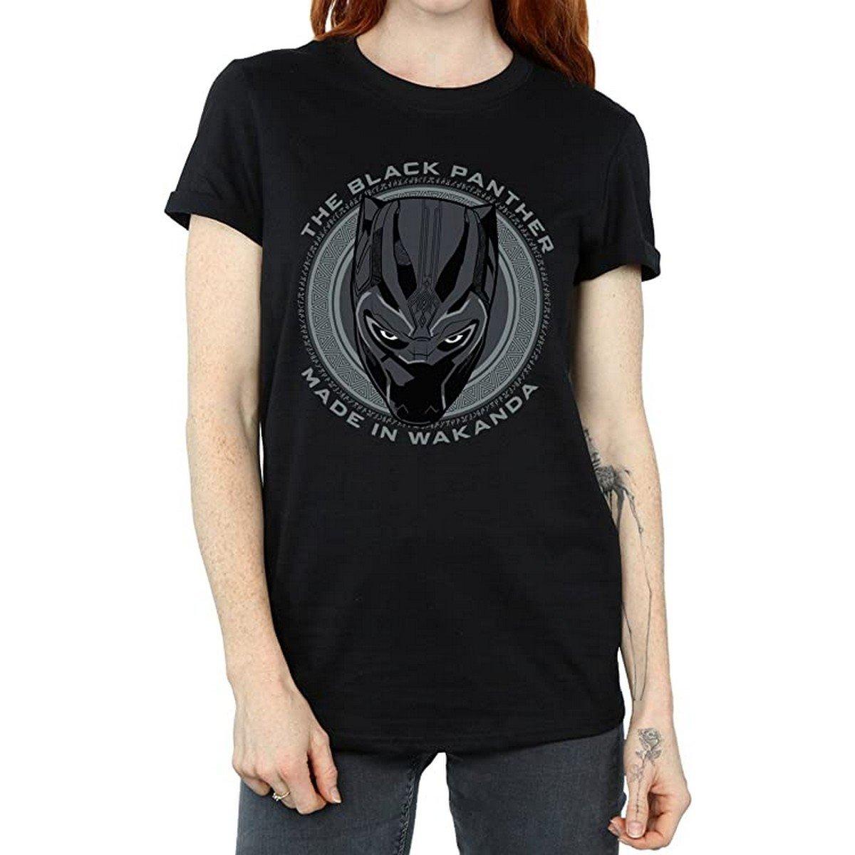 Made In Wakanda Tshirt Damen Schwarz 3XL von Black Panther