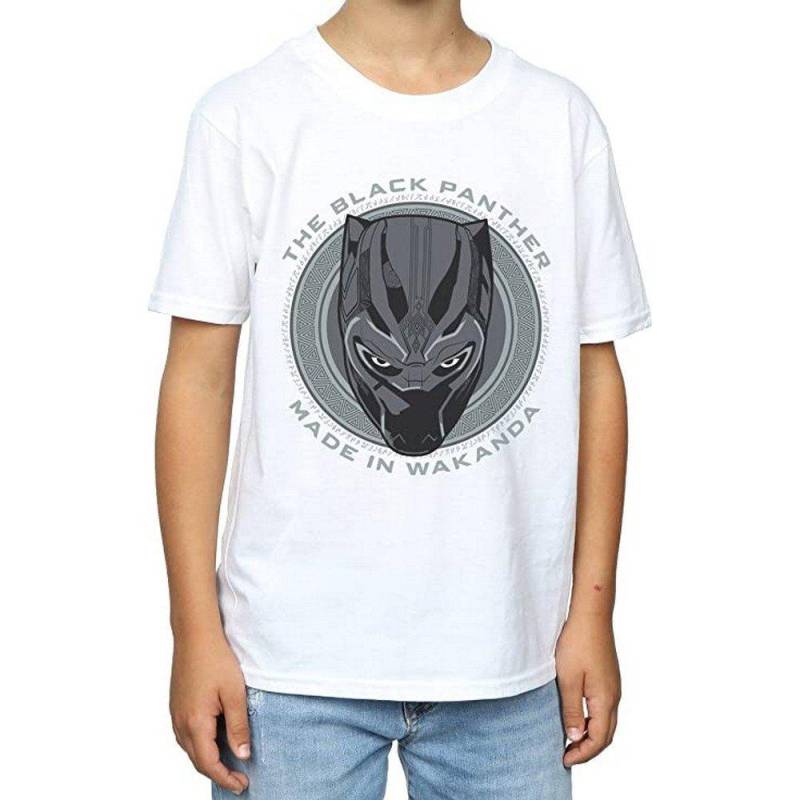 Made In Wakanda Tshirt Jungen Weiss 116 von Black Panther