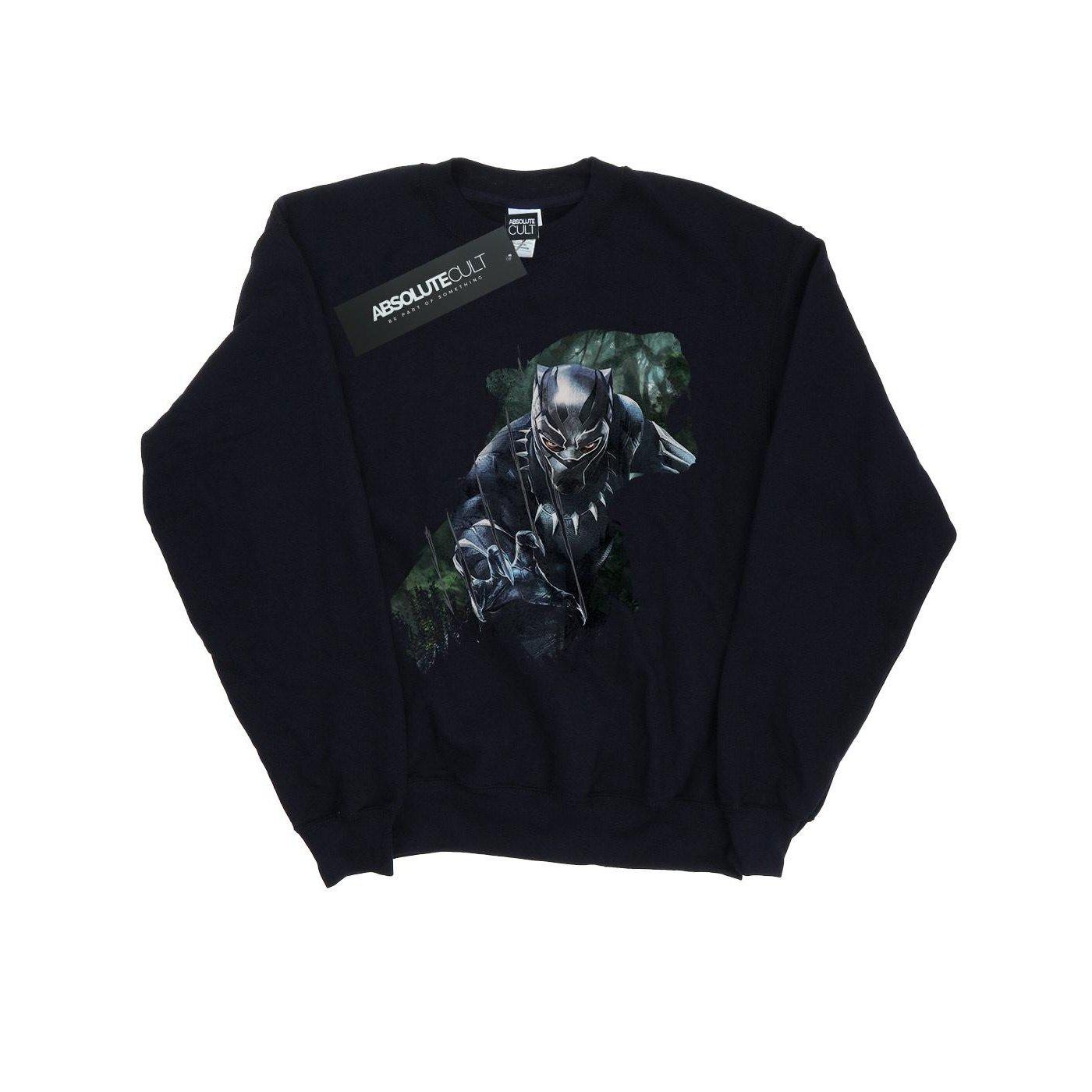 Black Panther - Sweatshirt, 152-158, Marine von Black Panther