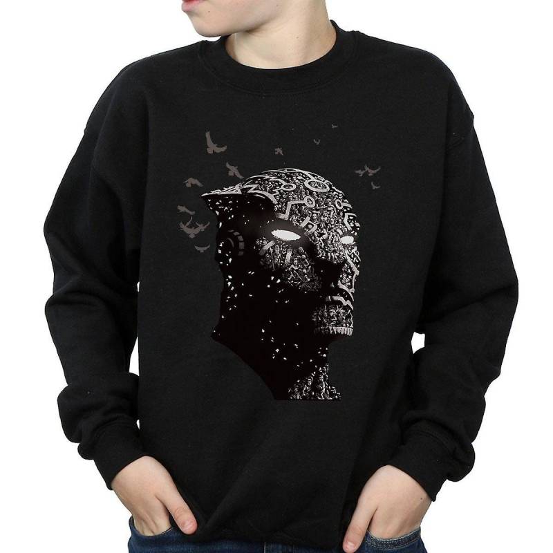 Sweatshirt Jungen Schwarz 116 von Black Panther