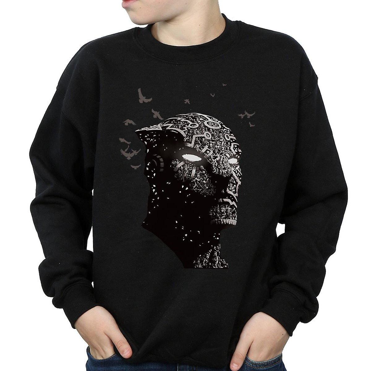 Black Panther - Sweatshirt, 140/146, Schwarz von Black Panther