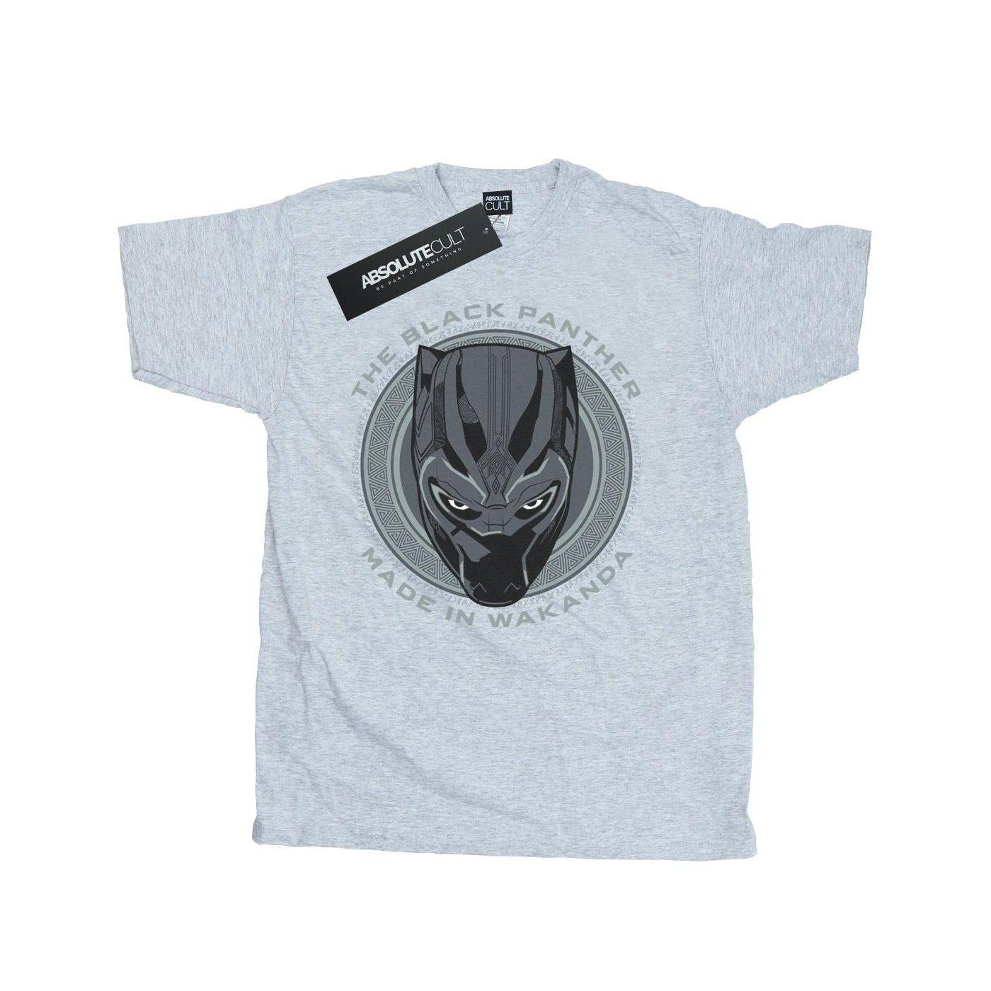 Tshirt Herren Grau L von Black Panther