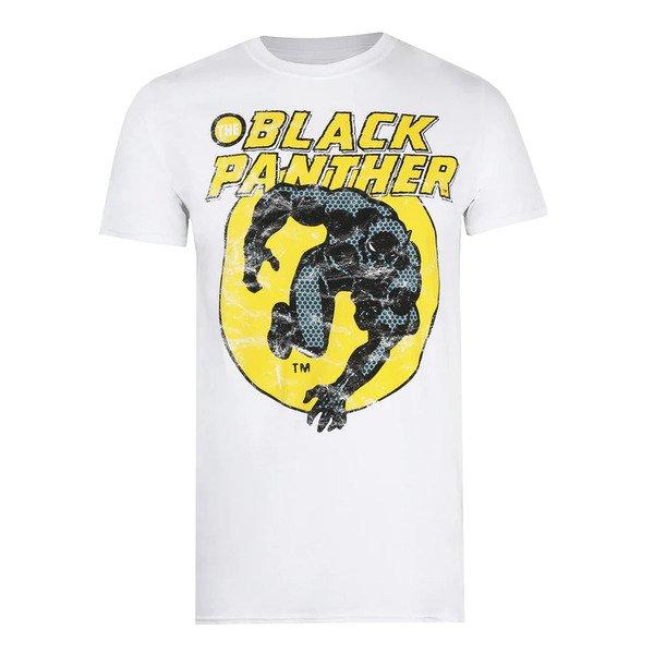 Tshirt Herren Weiss M von Black Panther