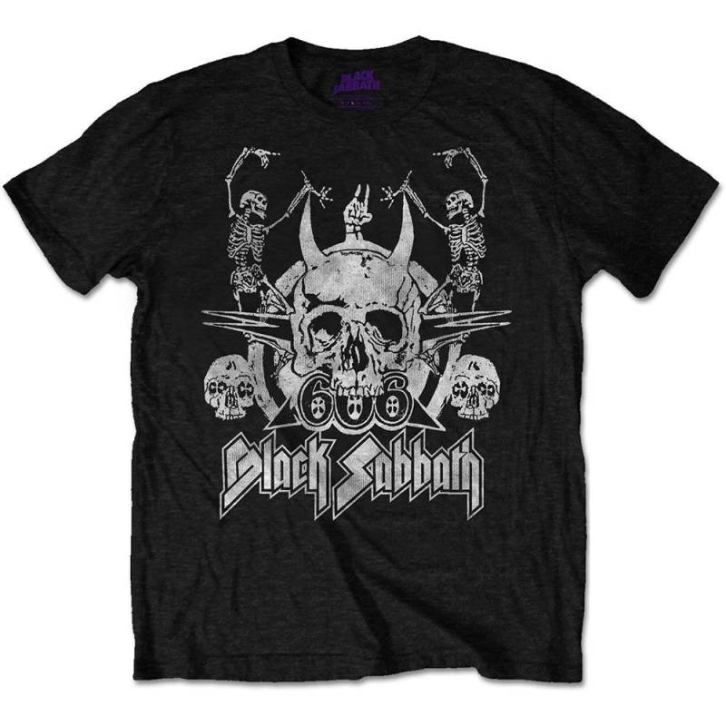 Black Sabbath - Dancing TShirt, für Damen, Schwarz, Größe S von Black Sabbath