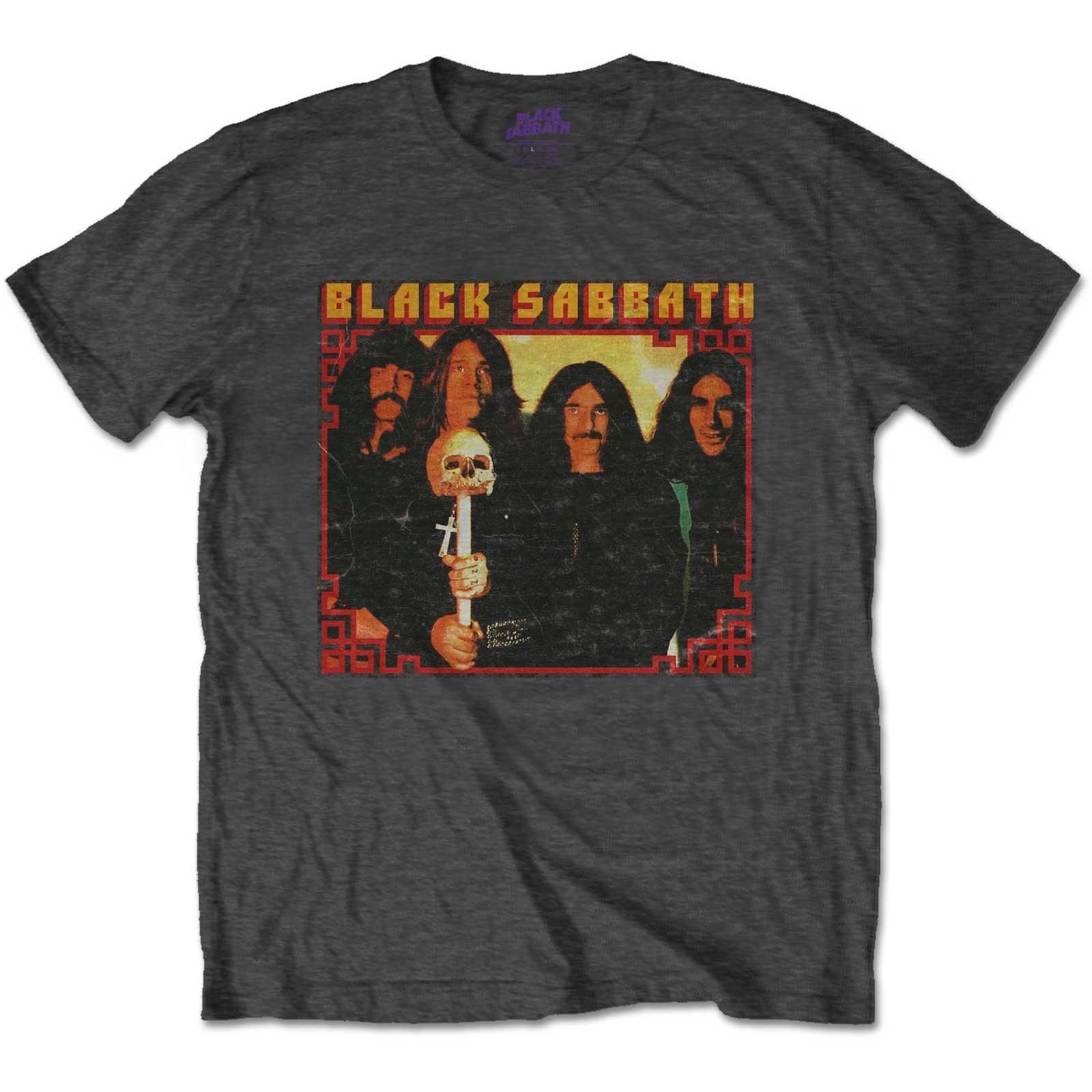 Japan Tshirt Damen Grau S von Black Sabbath