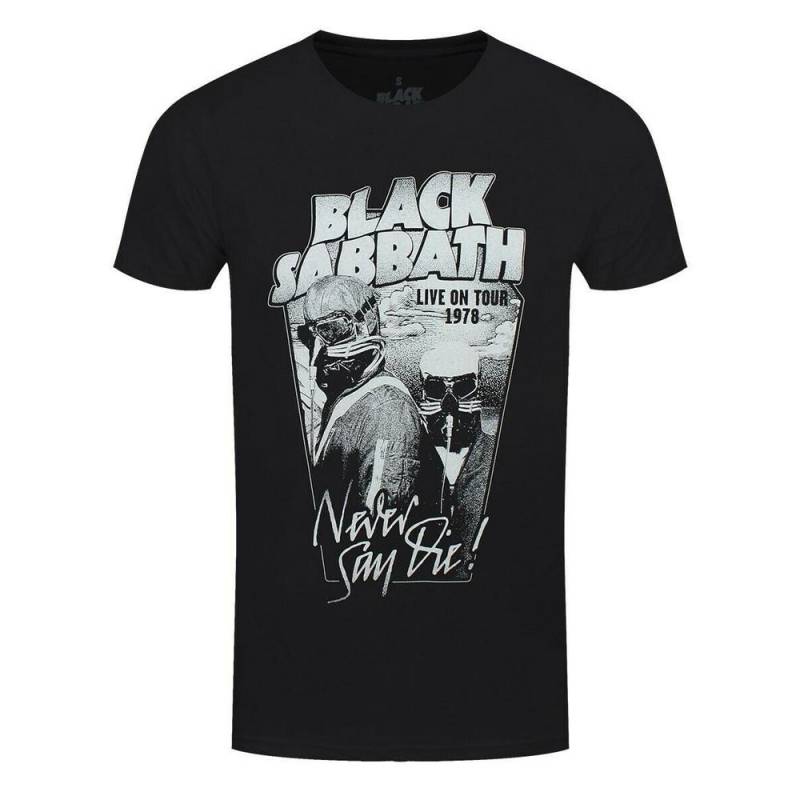 Black Sabbath - Never Say Die TShirt, für Damen, Schwarz, Größe XXL von Black Sabbath