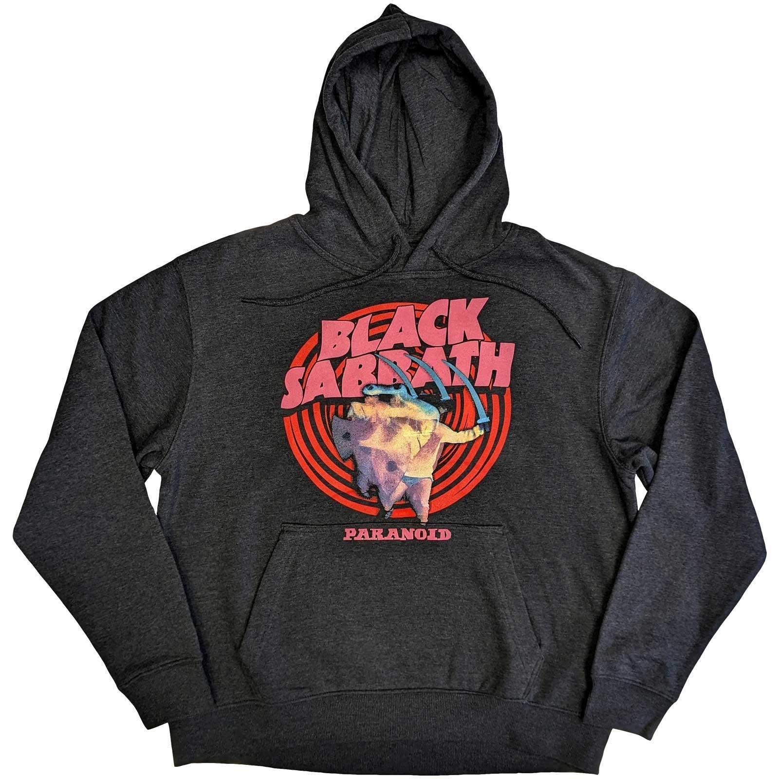 Black Sabbath - Paranoid Kapuzenpullover, für Damen, Grau, Größe L von Black Sabbath