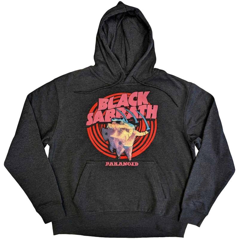 Paranoid Kapuzenpullover Damen Grau L von Black Sabbath