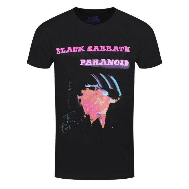 Paranoid Motion Trails Tshirt Damen Schwarz XXL von Black Sabbath