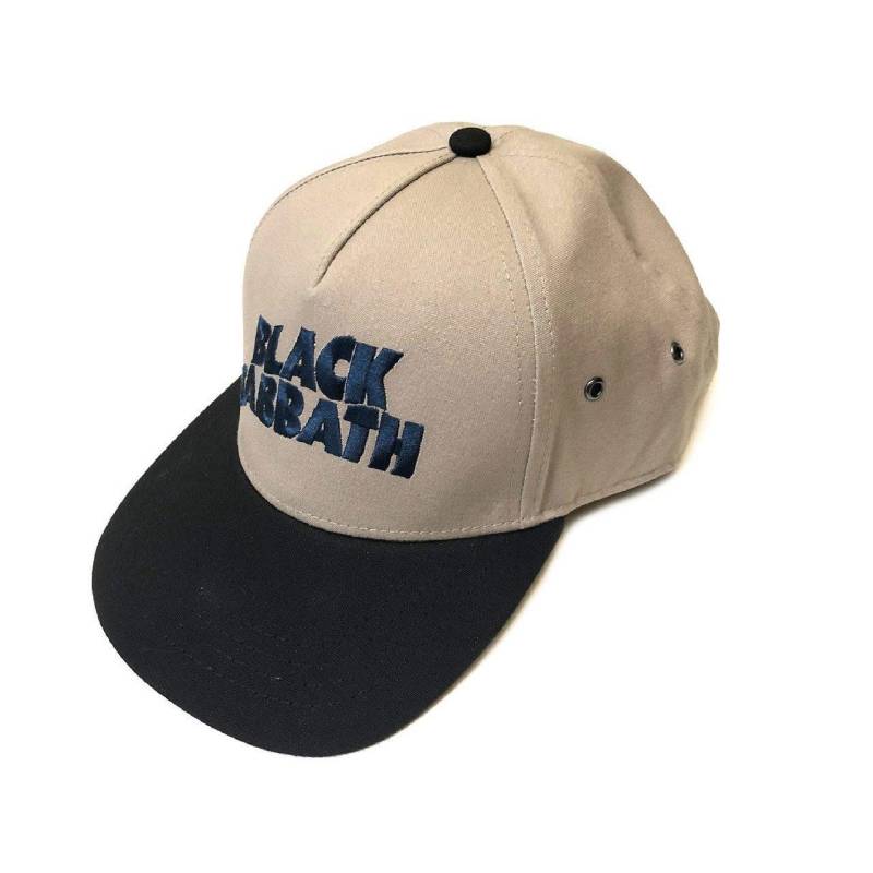 Snapback Mütze Damen Schwarz ONE SIZE von Black Sabbath