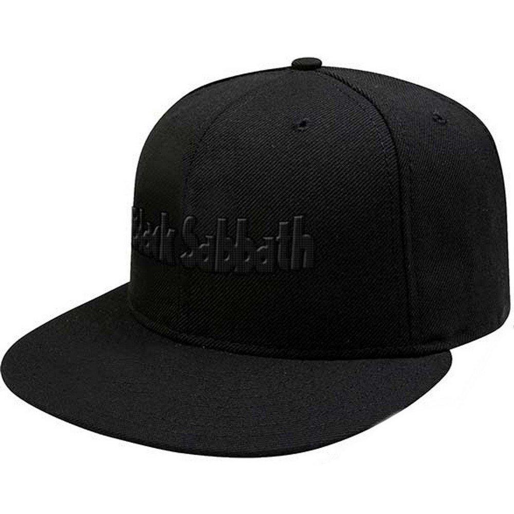 Black Sabbath - Snapback Mütze Logo, für Damen, Schwarz, One Size von Black Sabbath