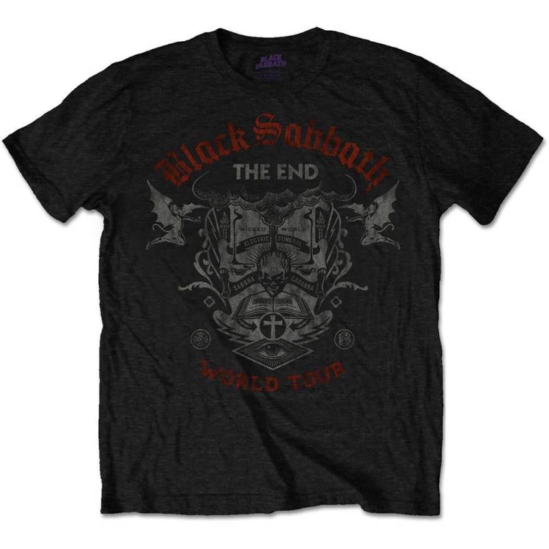 Black Sabbath - The End TShirt, für Damen, Schwarz, Größe S von Black Sabbath