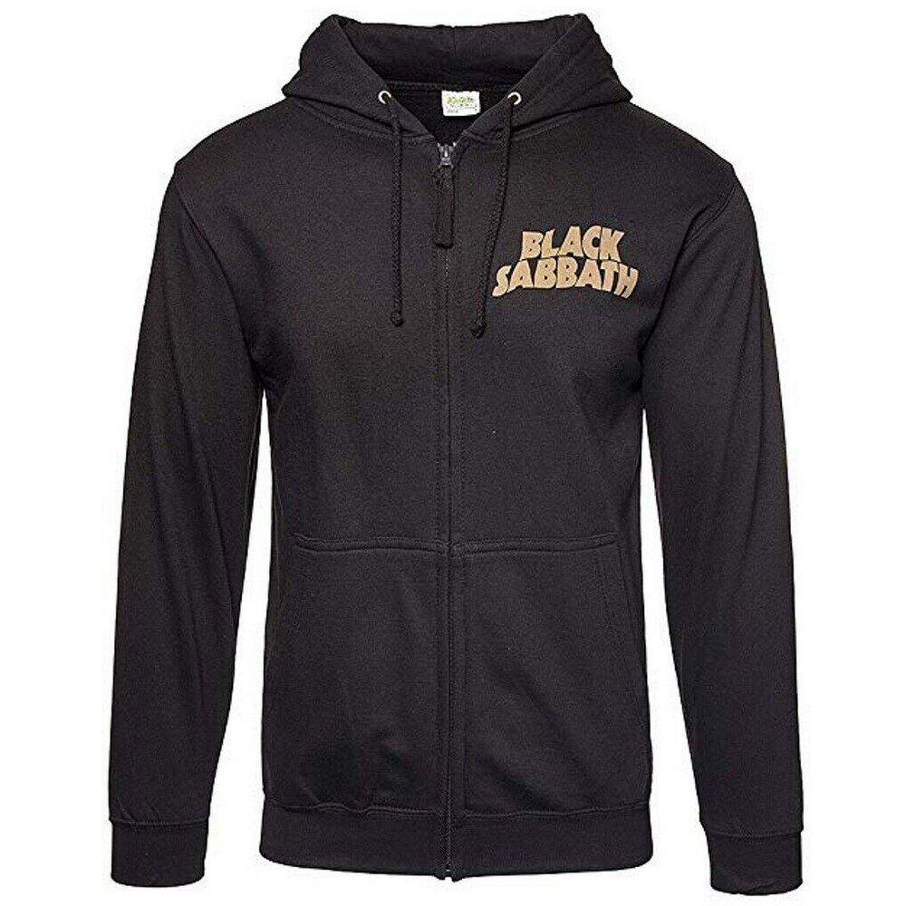 Black Sabbath - Tour 1978 Hoodie mit durchgehendem Reißverschluss, für Damen, Schwarz, Größe L von Black Sabbath