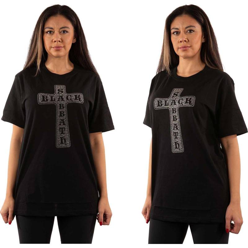 Black Sabbath - TShirt, für Damen, Schwarz, Größe M von Black Sabbath