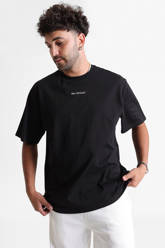 BlackSalt Oversize T-Shirt | Schwarz | Herren  | L von BlackSalt