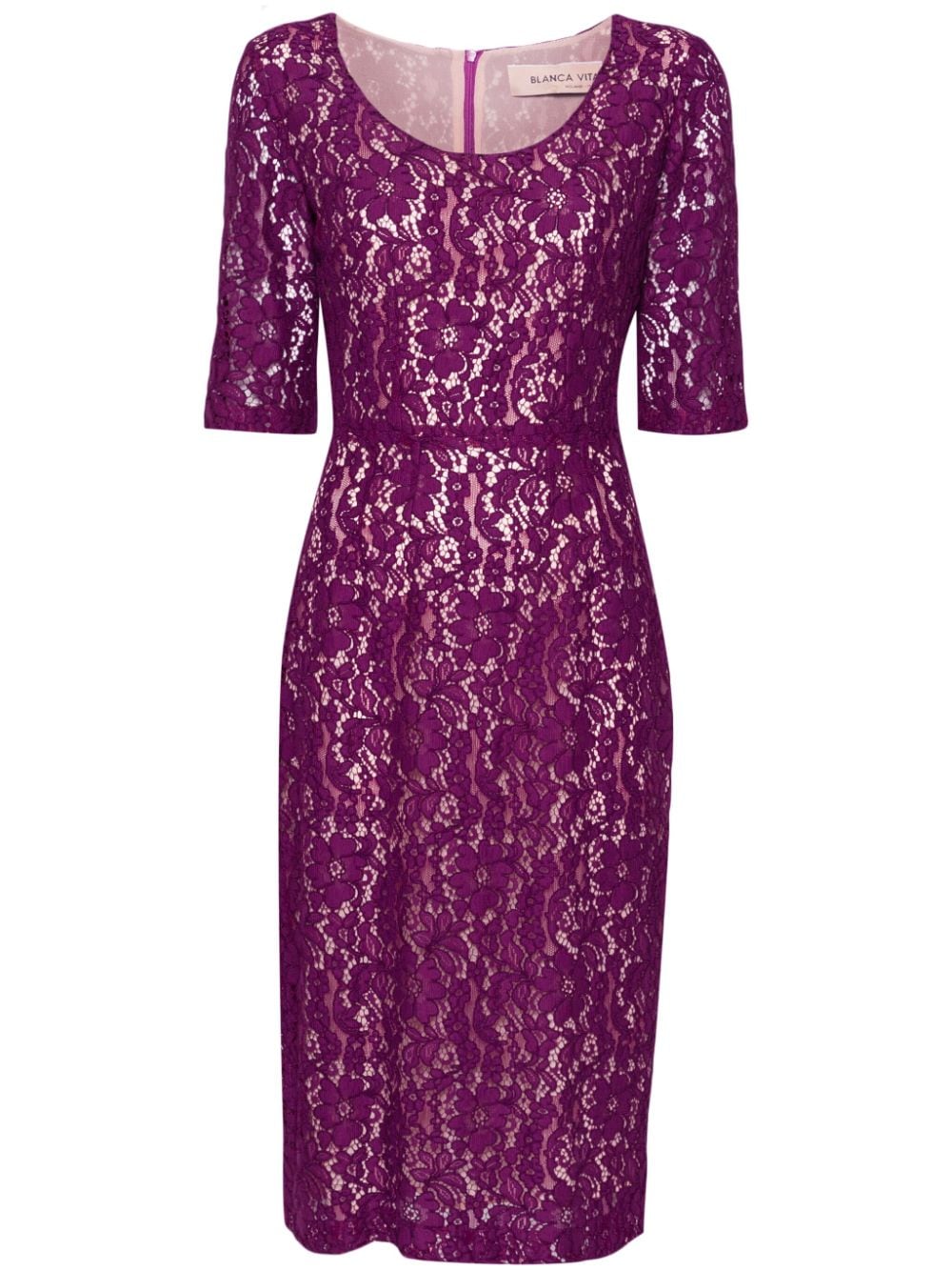 Blanca Vita Alnus lace midi dress - Purple von Blanca Vita