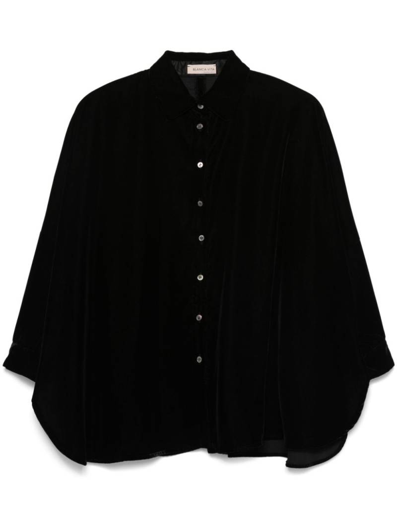 Blanca Vita Ceiba shirt - Black von Blanca Vita