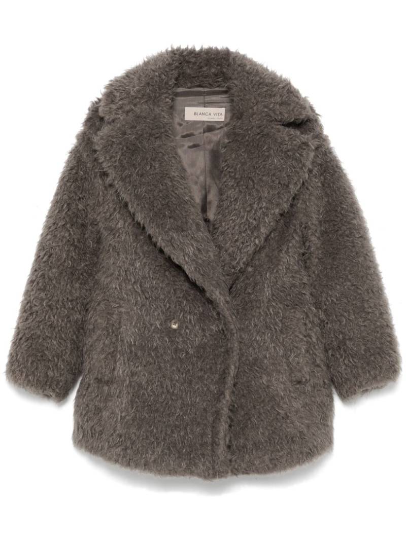 Blanca Vita Chary coat - Grey von Blanca Vita