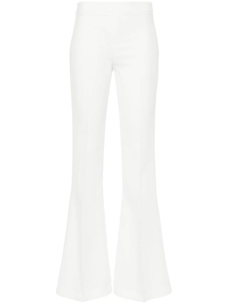 Blanca Vita Paola cady flared trousers - White von Blanca Vita