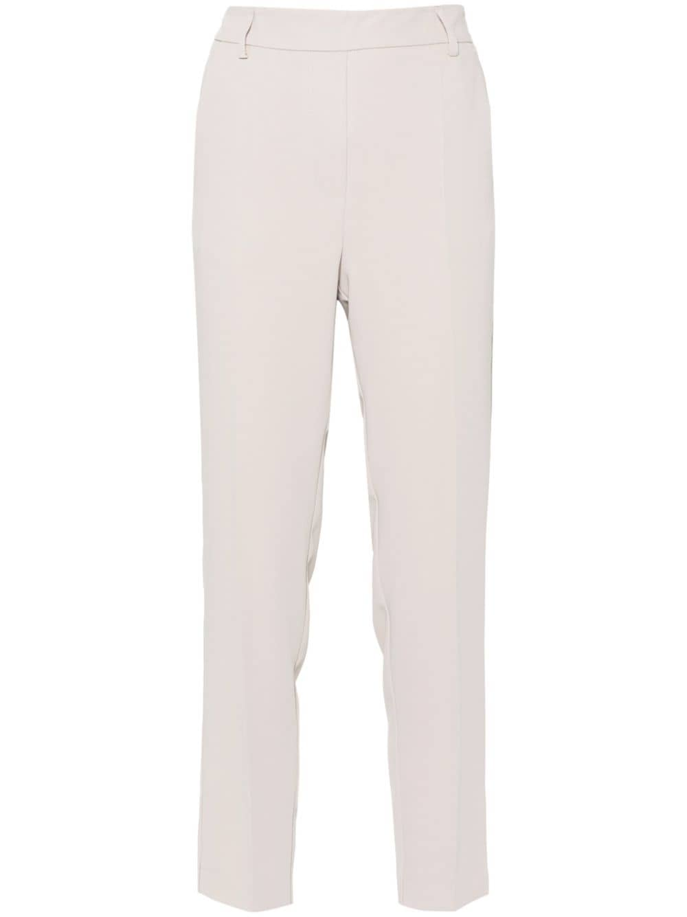 Blanca Vita Pelargo slim-cut tailored trousers - Neutrals von Blanca Vita