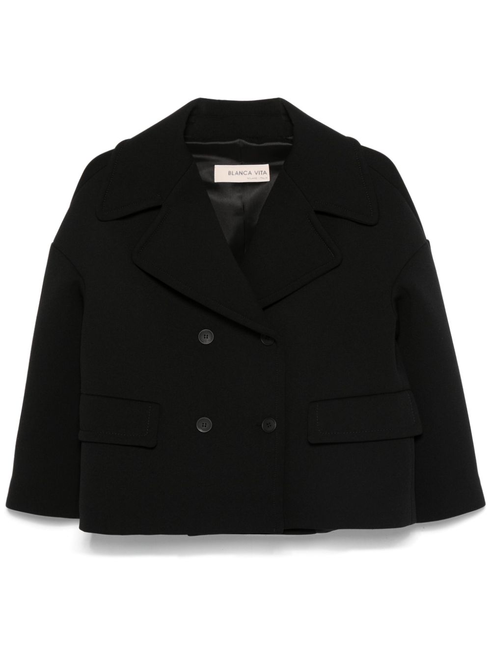 Blanca Vita Pelsy coat - Black von Blanca Vita