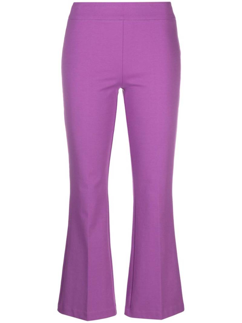 Blanca Vita Petunia cropped trousers - Purple von Blanca Vita