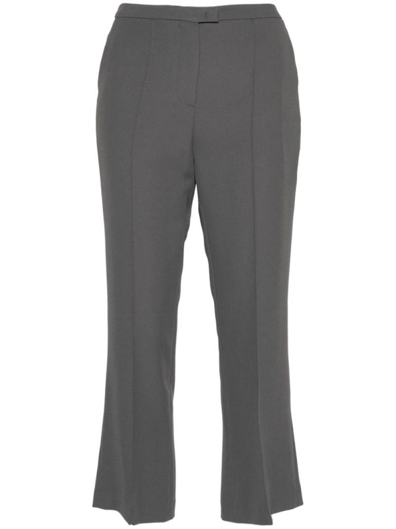 Blanca Vita Pleomele cropped flared trousers - Grey von Blanca Vita