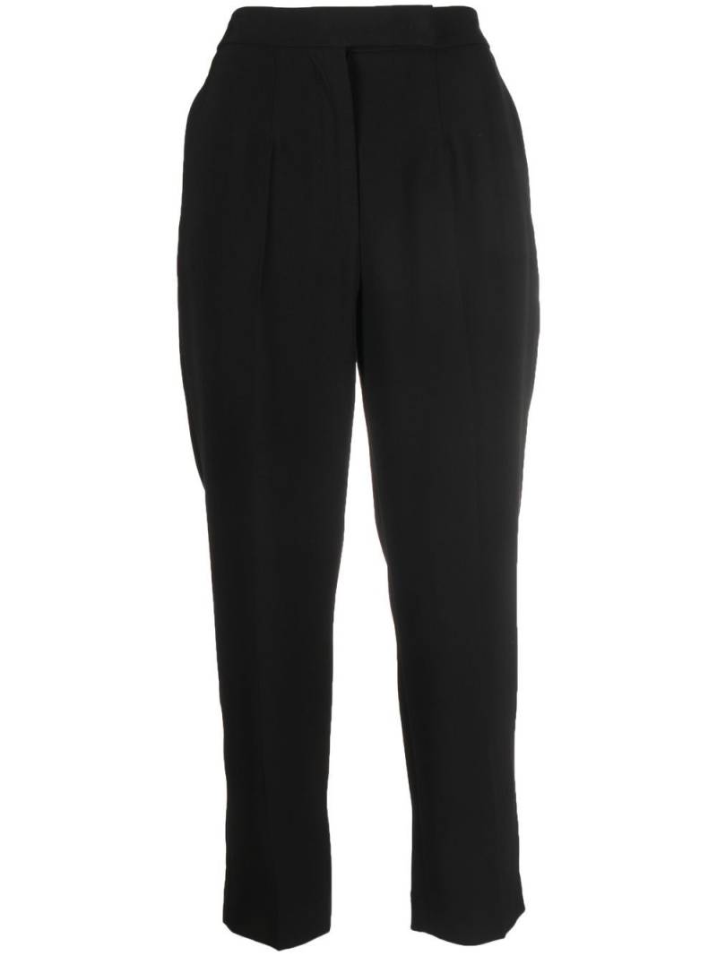 Blanca Vita Pratolina cropped straight-leg trousers - Black von Blanca Vita