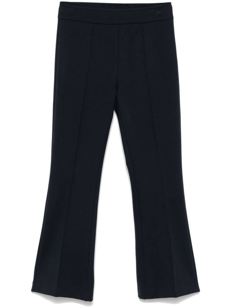 Blanca Vita flared trousers - Blue von Blanca Vita