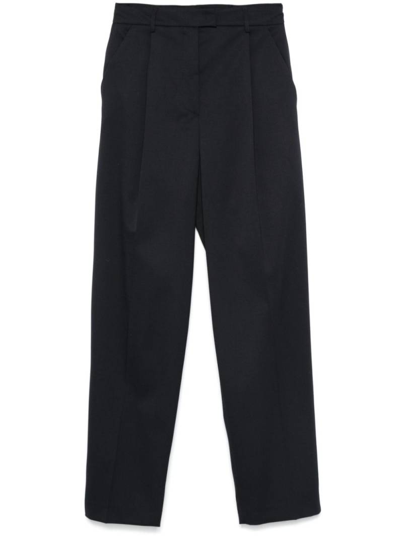 Blanca Vita pleated trousers - Blue von Blanca Vita