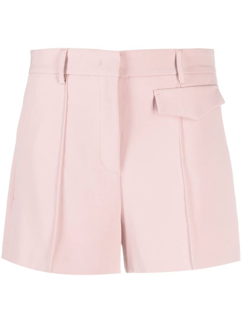 Blanca Vita pressed-crease short shorts - Pink von Blanca Vita